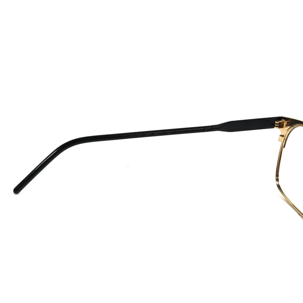 Dolce & Gabbana Eyeglasses Frames DG1330 1268 Black Gold Rectangle 54-19-150